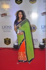 Poonam Dhillon at the 21st Lions Gold Awards 2015 in Mumbai on 6th Jan 2015